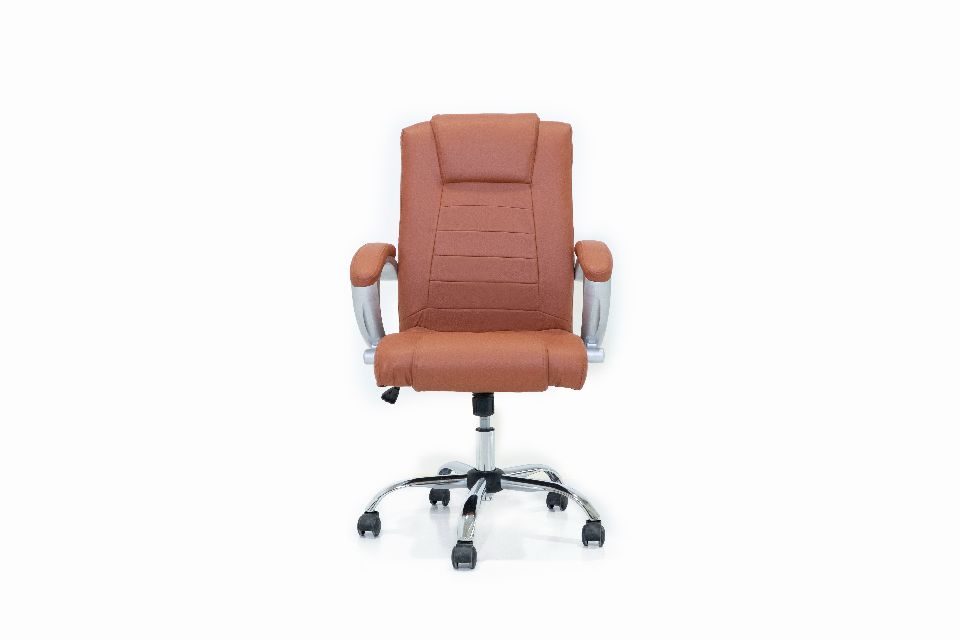 HIGH BACK-leather office gaming chair with armrests