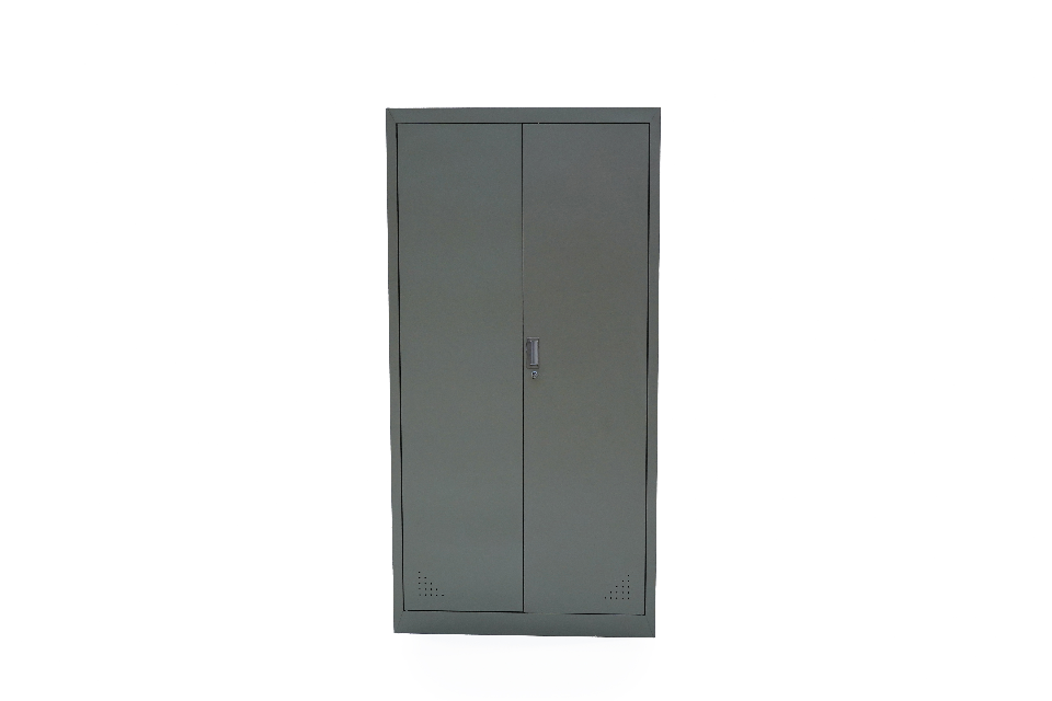 2 Door-Steel Cabinet With Shelves