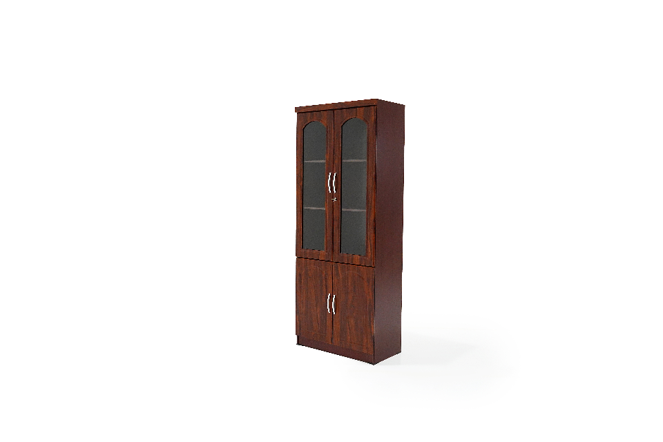 G KROSS-2 door wooden book cabinet with Glass door