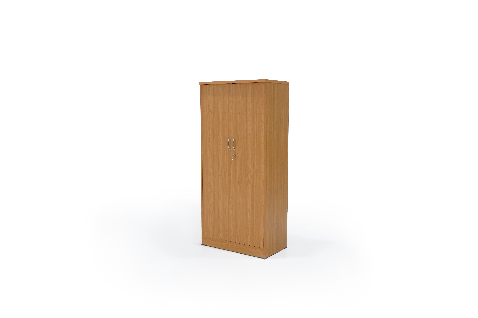 RAMISTA-two door wardrobe with 1 hanging bar and shelf inside