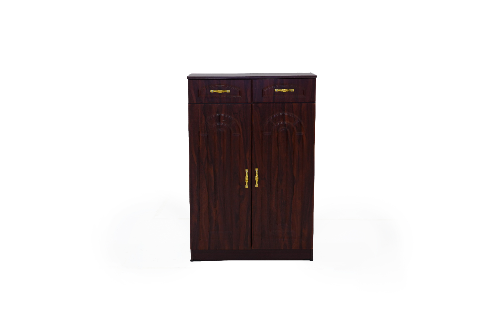 2 Door Wooden Baby Locker With Drawers