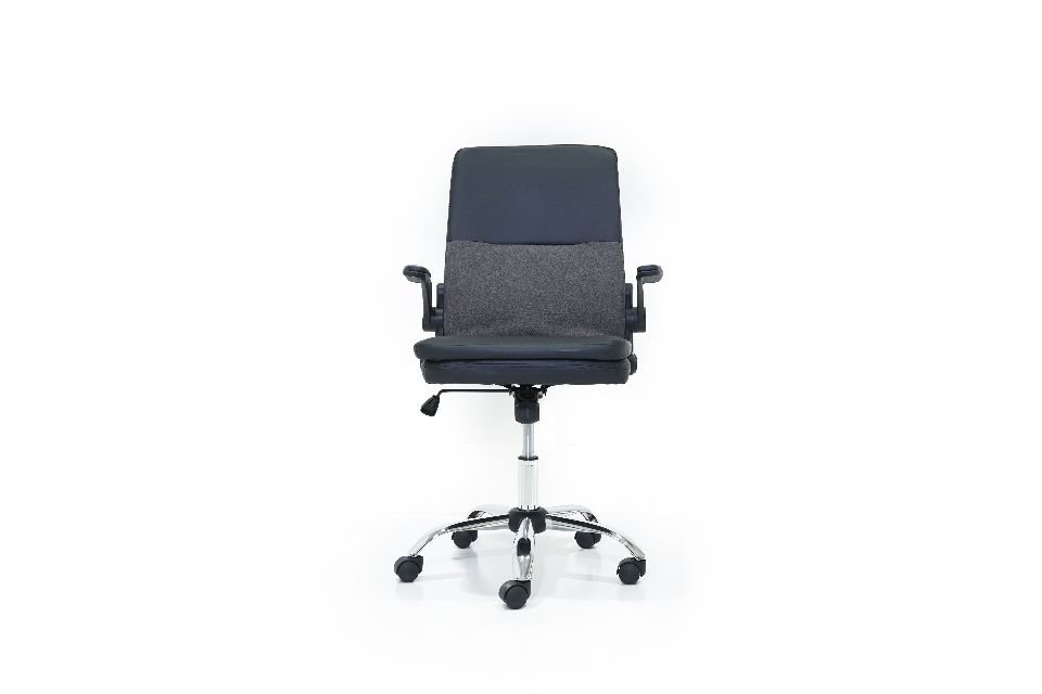 LOW BACK-office chair pvc seat & back