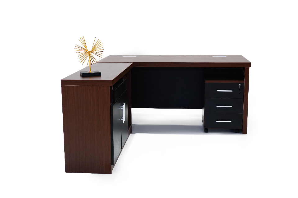 REZZA MAX-Modern Executive Office Table Set