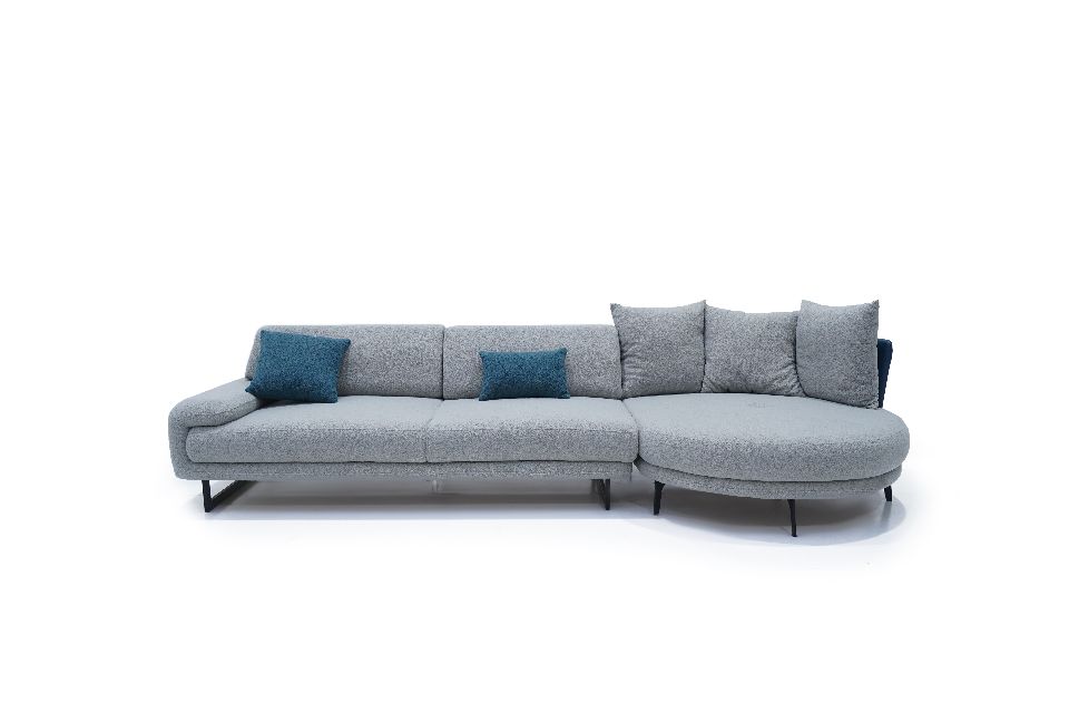 Modular Sectional Sofa with Ottoman and Chair