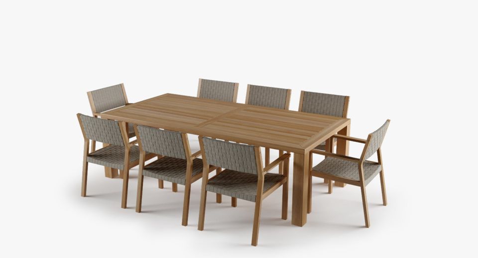 Customize wooden Dining Table Set