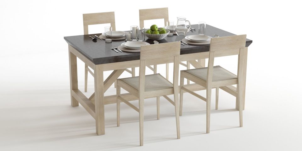 Customize wooden Dining Table Set