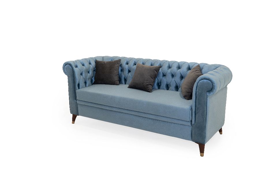 SOFA SET-modern velvet  living room sofa set