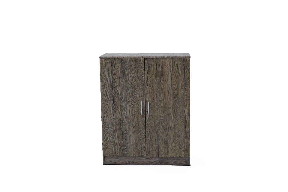 2 Door Wooden Baby Locker With Lockable Doors